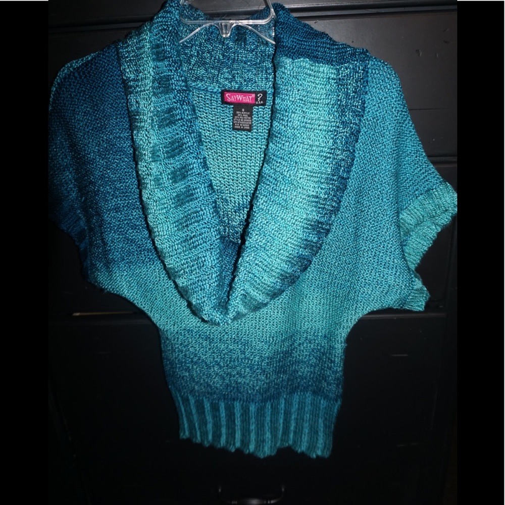 Turquoise Sweater
